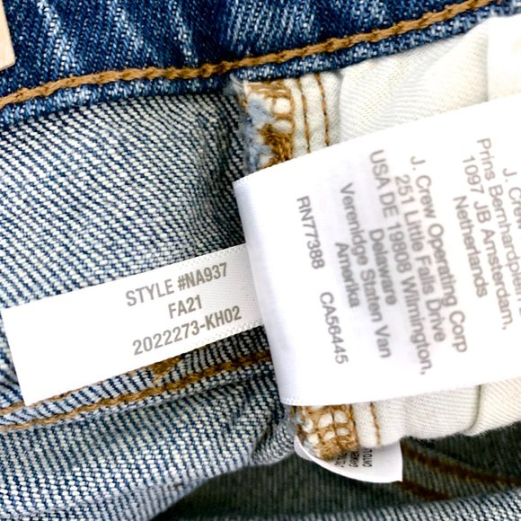 MADEWELL High Rise Slim Boyjean Tencel Edition in Neal Wash Size 30 - Picture 10 of 12